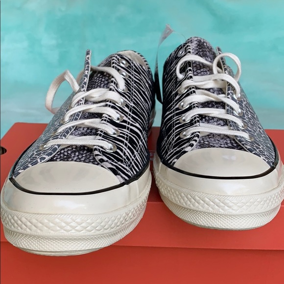 CONVERSE CHUCK 70 OX BLACK/EGRET/EGRET MEN’S - Picture 8 of 16